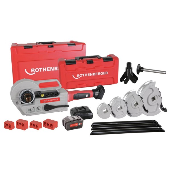 Akumulatorowa giętarka do rur ROBEND 4000 E Set 15-18-22-28