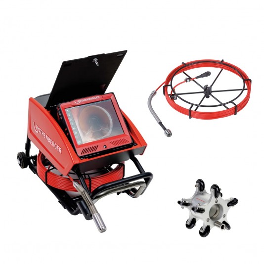 Kamera inspekcyjna ROCAM 4 Plus + Moduł Mini 25/16 + Wózek