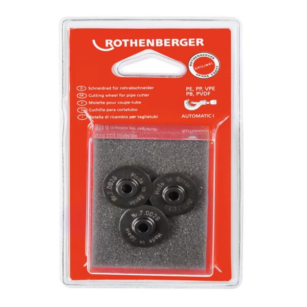 Kółka tnące 70028D Rothenberger