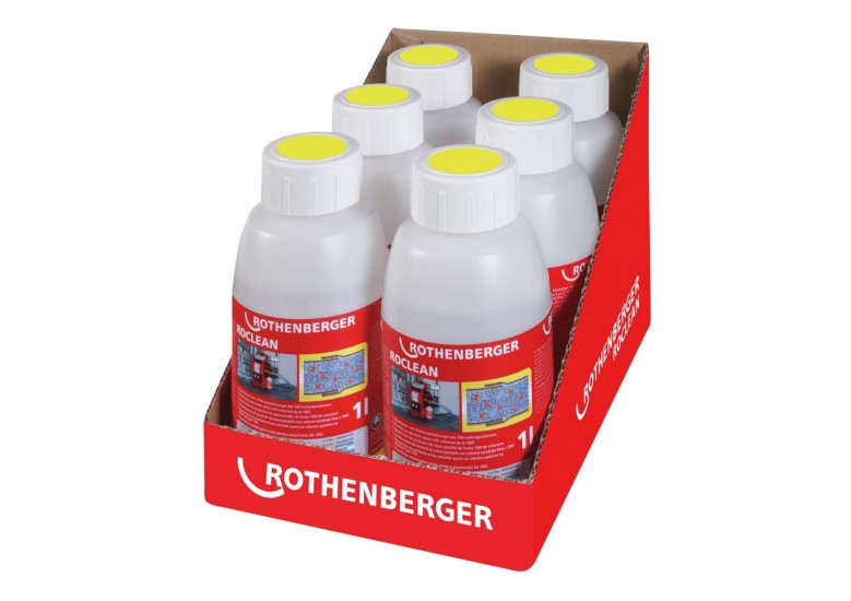 Środek chemiczny Rothenberger ROCLEAN do dezynfekcji 6 butelek 1500000157