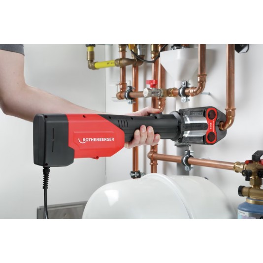 Zaciskarka do rur ROMAX 3000 AC + 3 szczęki*