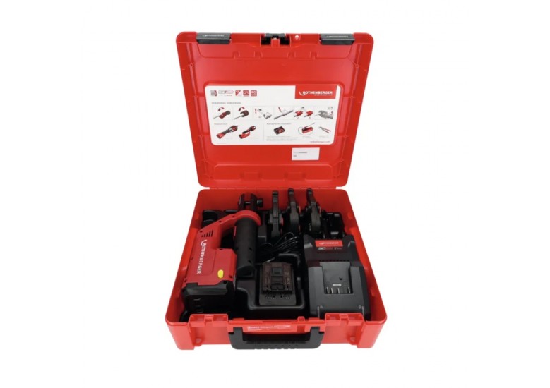 Zaciskarka do rur ROMAX Compact AMP + 3 szczęki 1000004276 1000004274 100004280 100004283