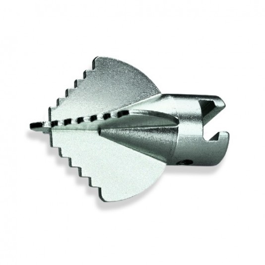 Wiertło zębate krzyżowe